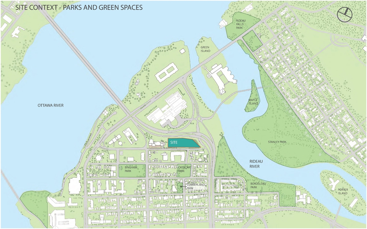 Construction site plan for project from page 6 of the file '2022-03-23 - UDRP Formal Review - D07-12-22-0041'