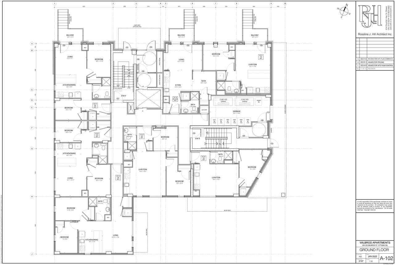 Floor plan for project from page 2 of the file '2022-08-29 - Floor Plan & Elevations - D07-12-22-0049'