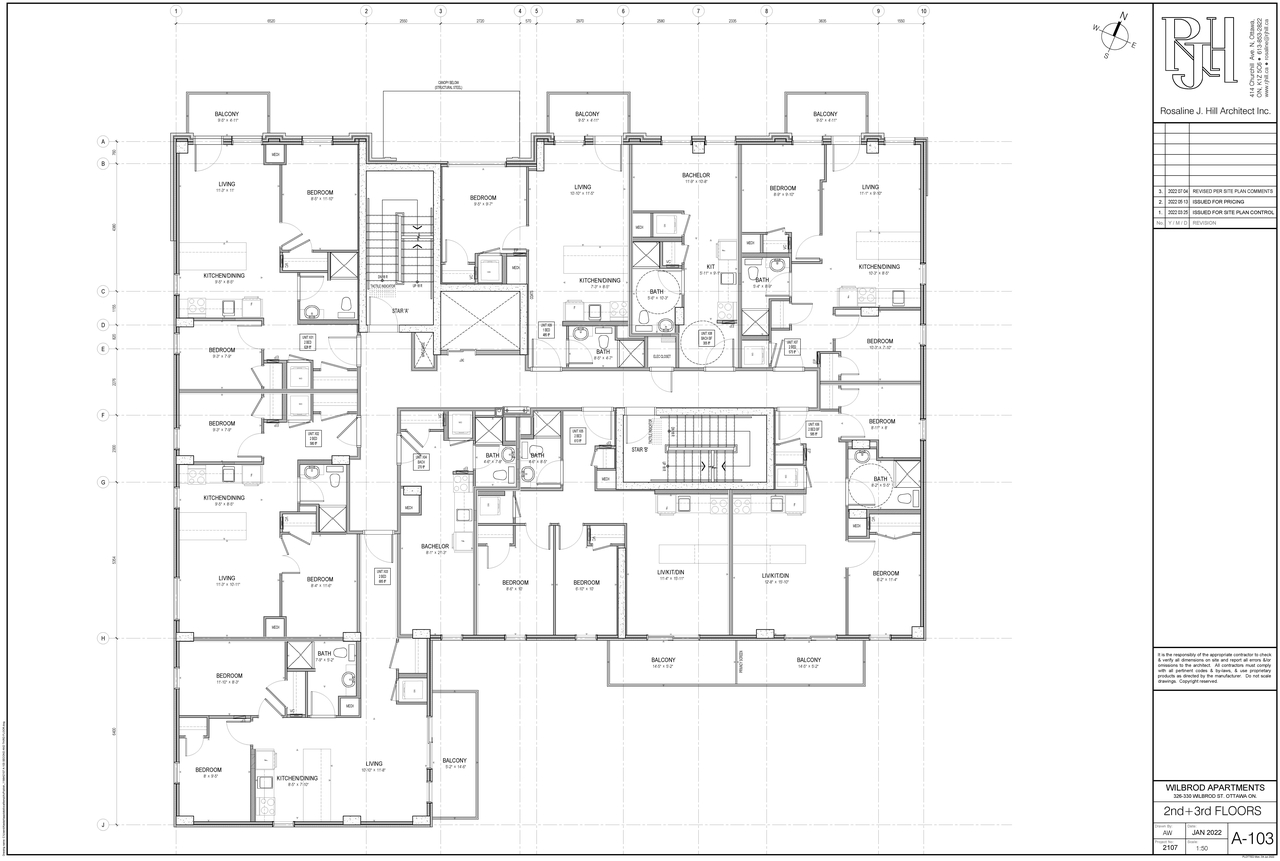 Floor plan for project from page 3 of the file '2022-08-29 - Floor Plan & Elevations - D07-12-22-0049'