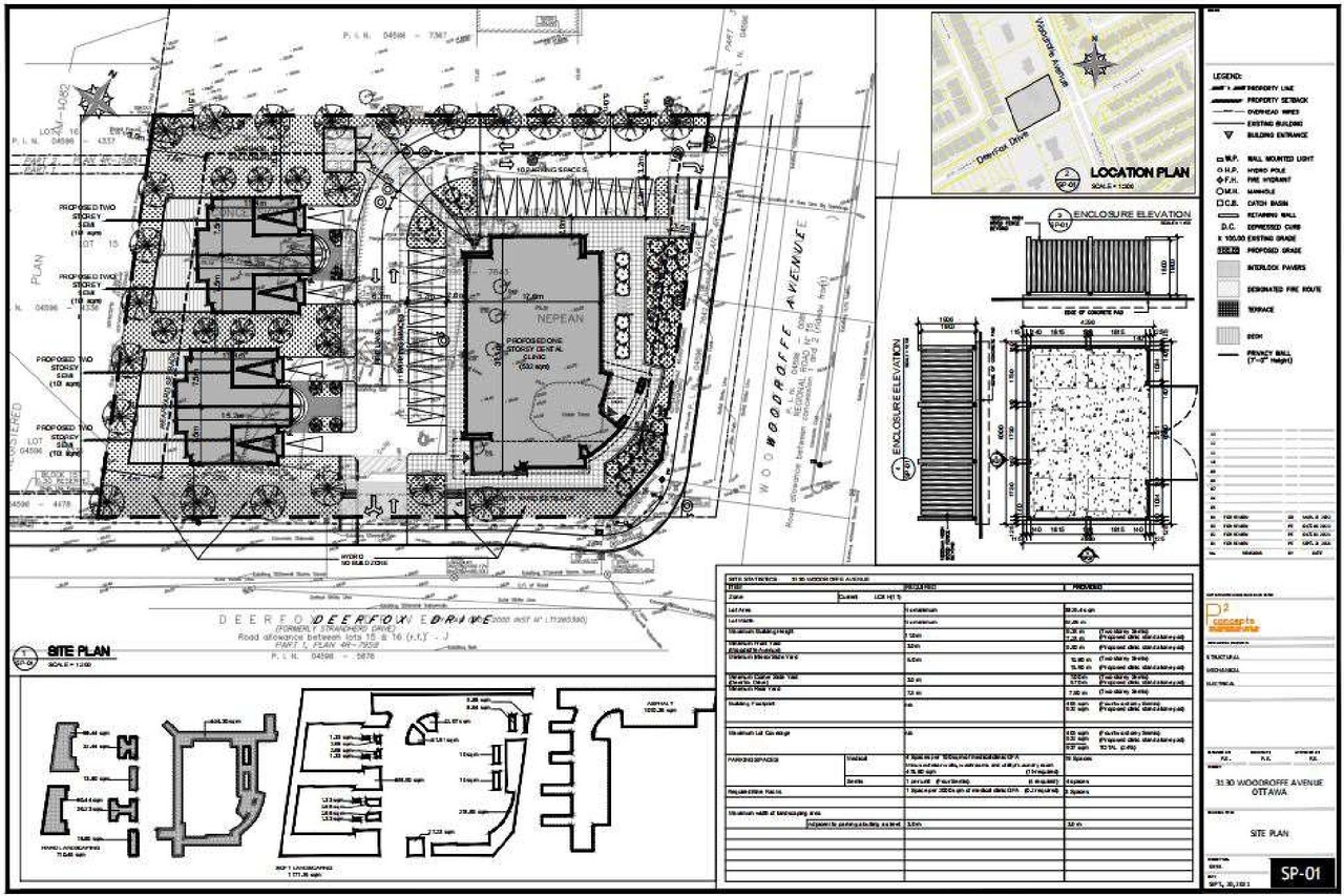 Construction site plan for project from page 11 of the file '2022-04-04 - Design Brief - D07-12-22-0055'