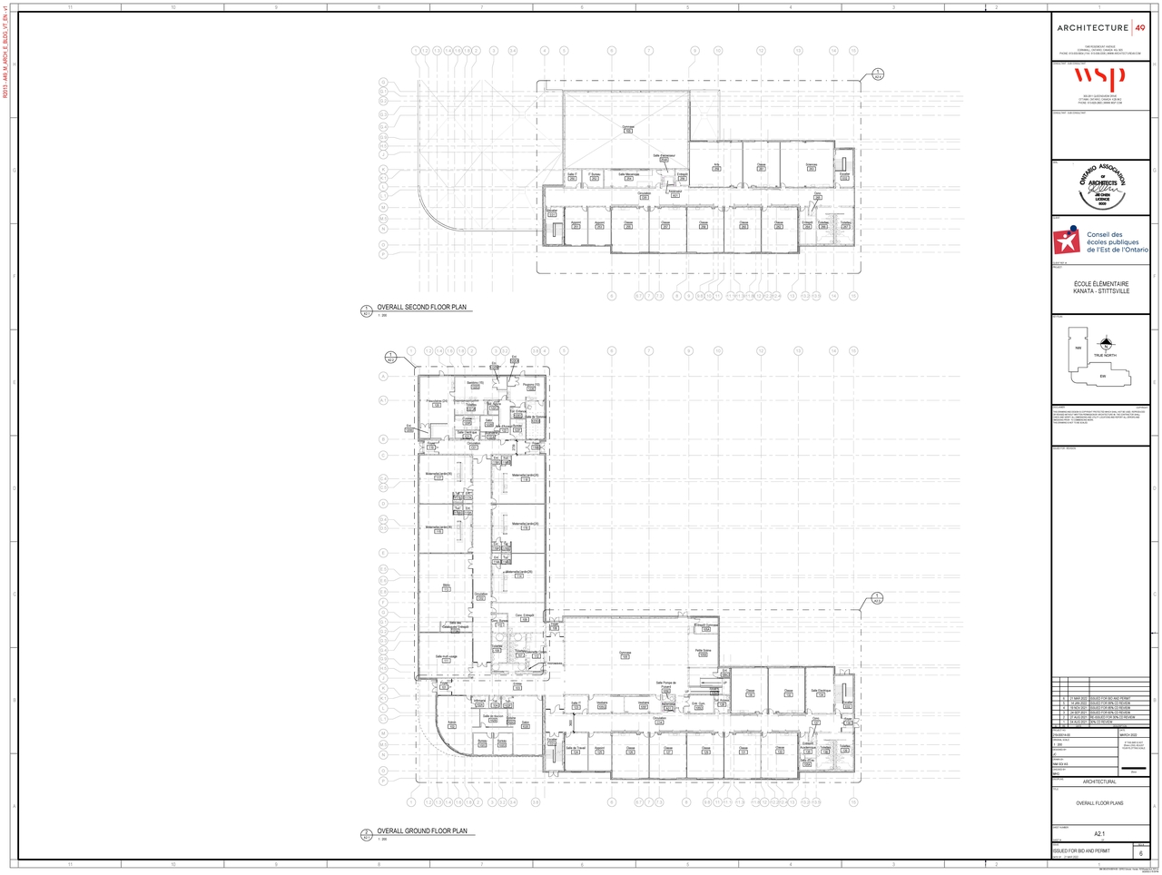 Floor plan for project from page 1 of the file '2022-04-12 - Overall Floor Plans - D07-12-22-0058'