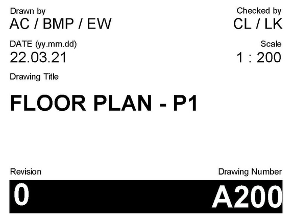 Floor plan for project from page 1 of the file '2022-04-27 - Floor Plan Parking1 - D07-12-22-0071'