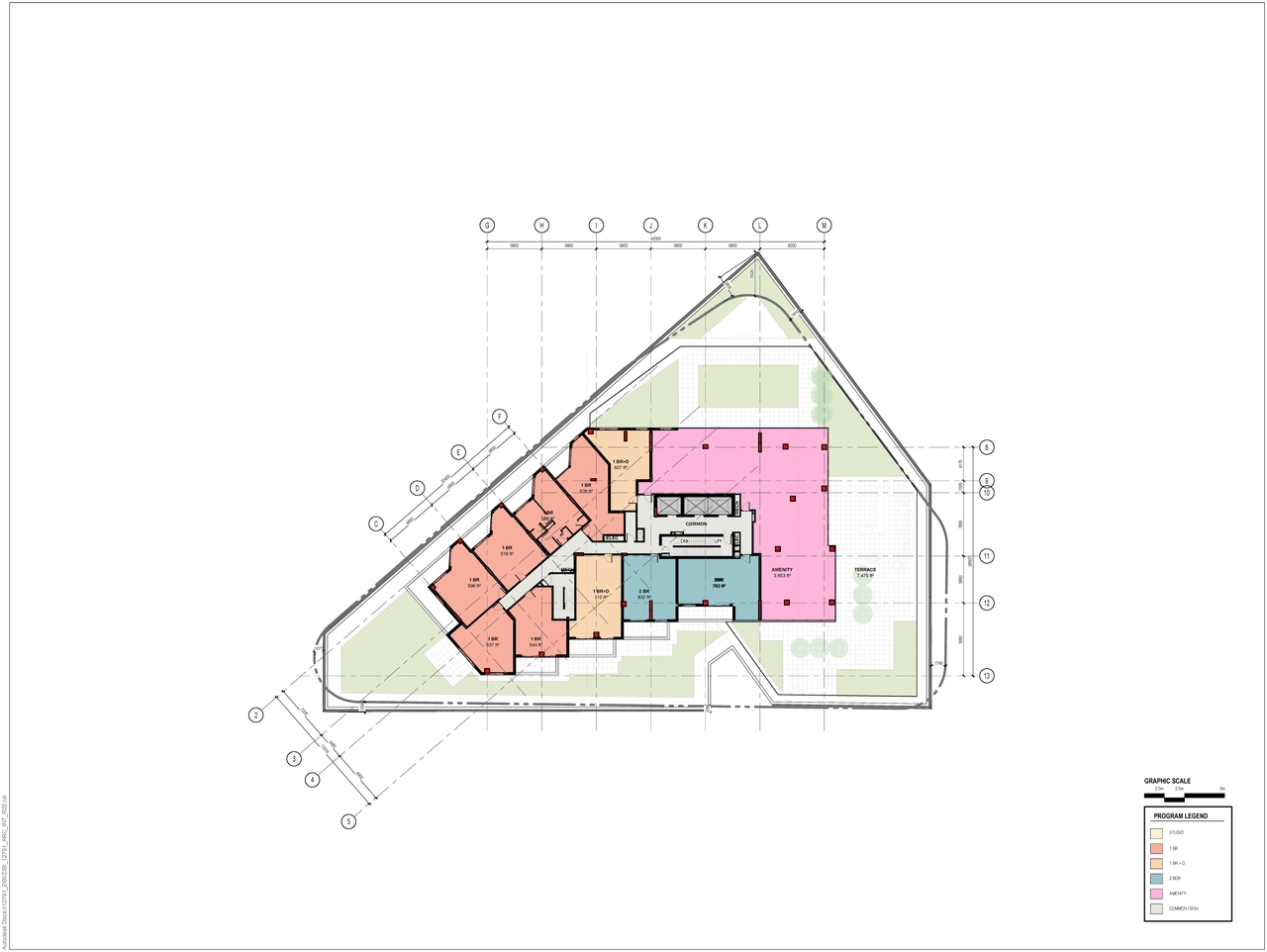 Floor plan for project from page 1 of the file '2022-04-27 - Floor Plan-Level 2 - D07-12-22-0071'