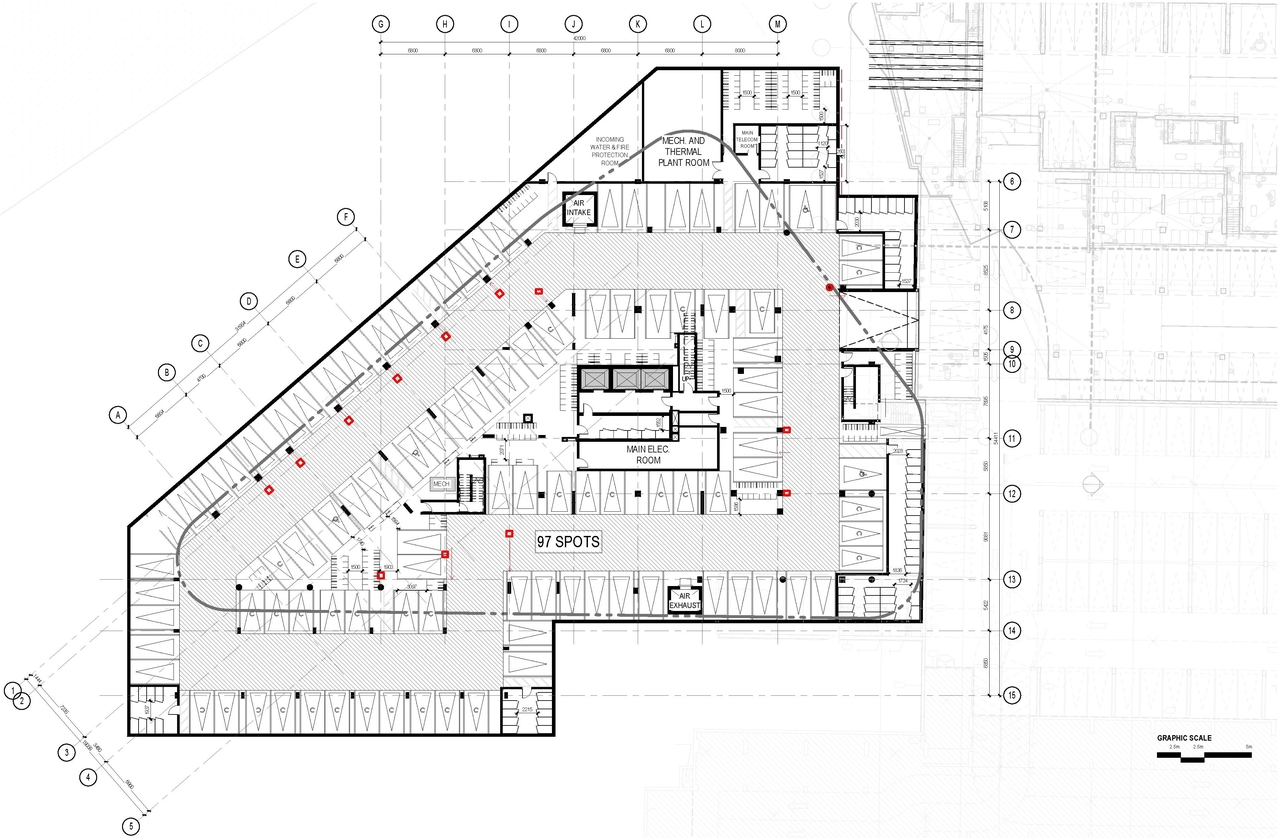Floor plan for project from page 32 of the file '2022-06-03 - Urban Design Review Panel Presentation - D07-12-22-0071'