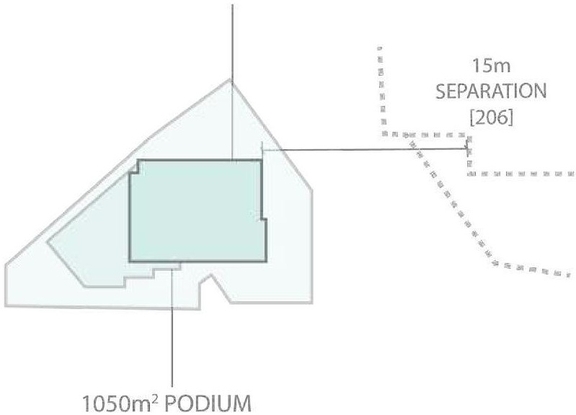 Floor plan for project from page 5 of the file '2022-10-03 - Design Brief - D07-12-22-0071'