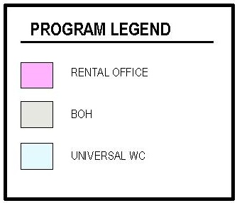 Floor plan for project from page 35 of the file '2022-10-03 - Design Brief - D07-12-22-0071'