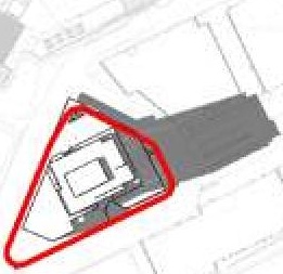 Construction site plan for project from page 49 of the file '2022-10-03 - Design Brief - D07-12-22-0071'