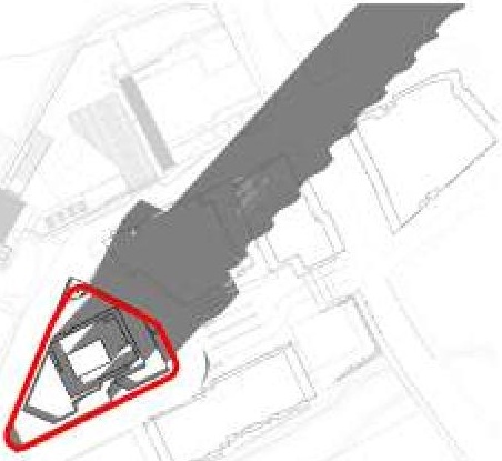 Construction site plan for project from page 49 of the file '2022-10-03 - Design Brief - D07-12-22-0071'