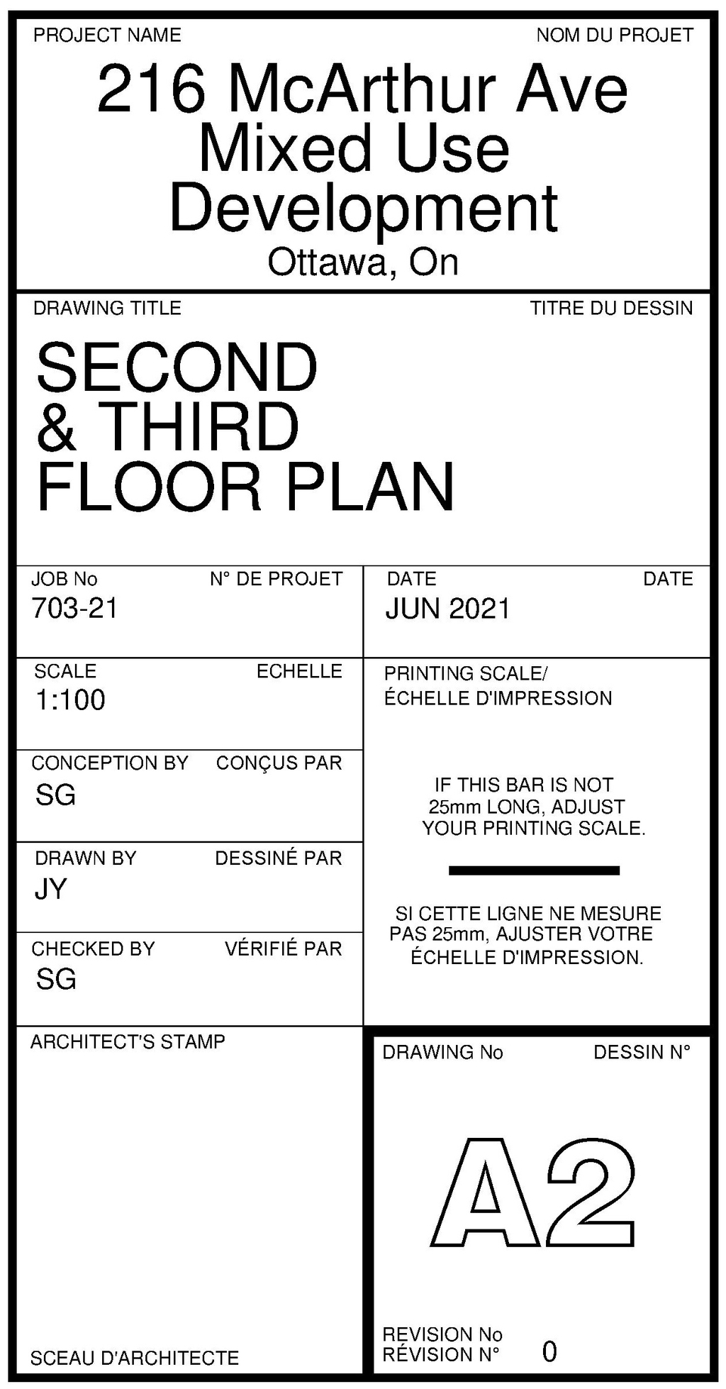 Floor plan for project from page 3 of the file '2022-05-02 - Site Plans Floor Plans & Elevations - D07-12-22-0072'