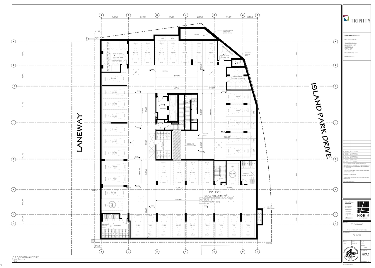 Floor plan for project from page 2 of the file '2023-10-03 - Site Plan and Floor Plans - D07-12-22-0082'