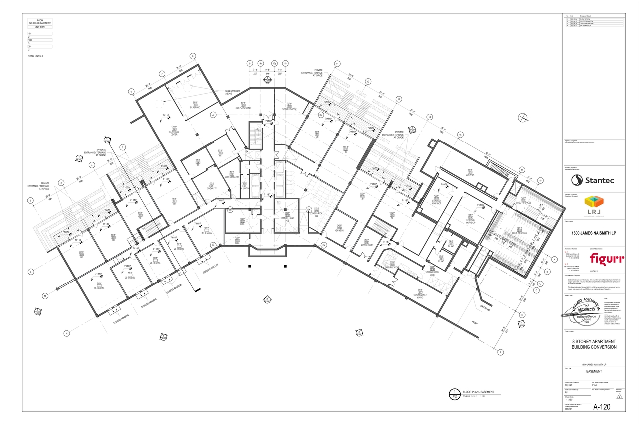 Floor plan for project from page 1 of the file '2022-05-24 - Floor Plans - D07-12-22-0084'