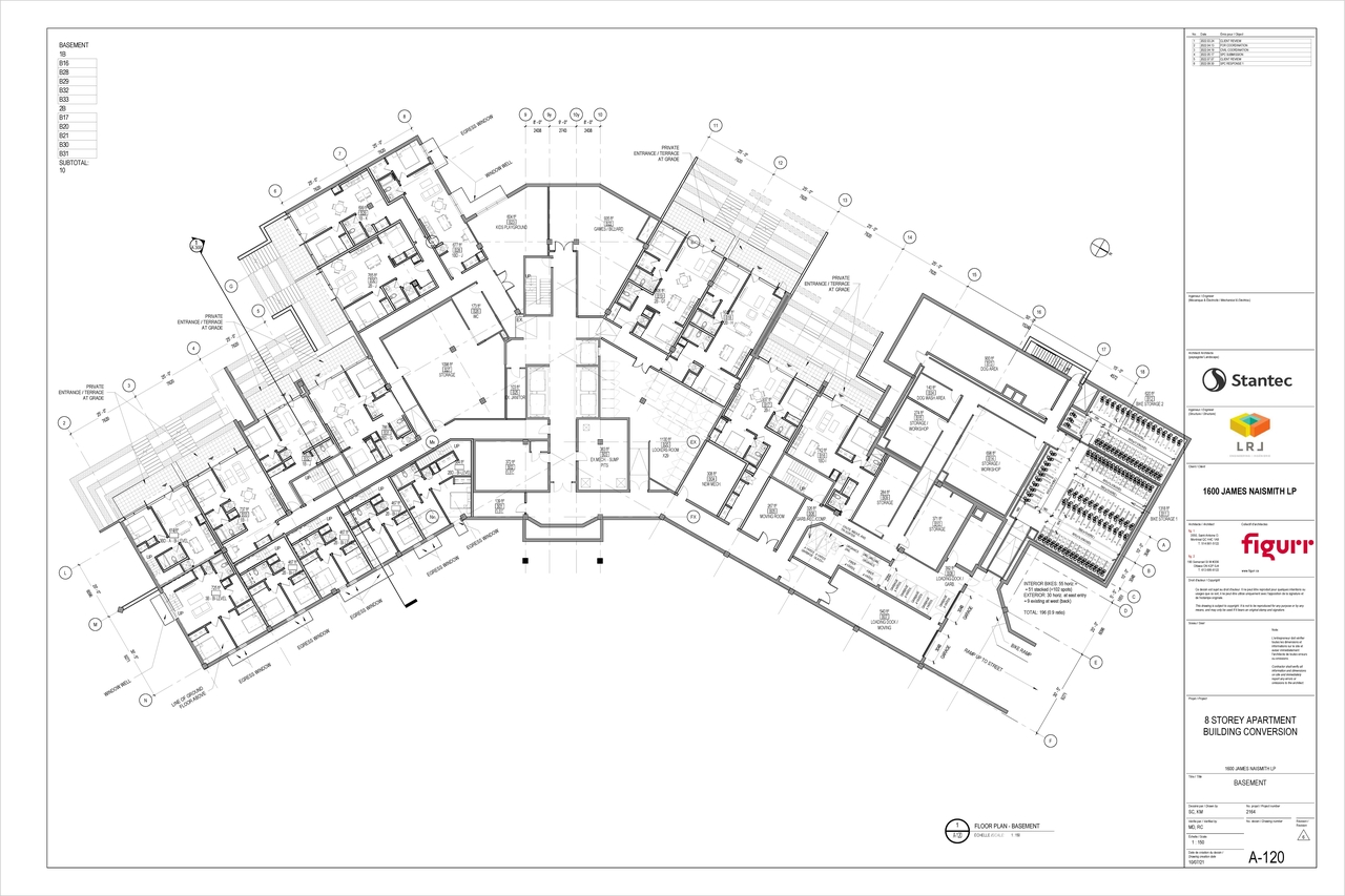Floor plan for project from page 1 of the file '2022-10-07 - Floor Plans - D07-12-22-0084'
