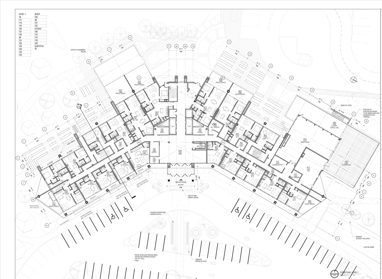 Floor plan for project from page 2 of the file '2022-10-07 - Floor Plans - D07-12-22-0084'