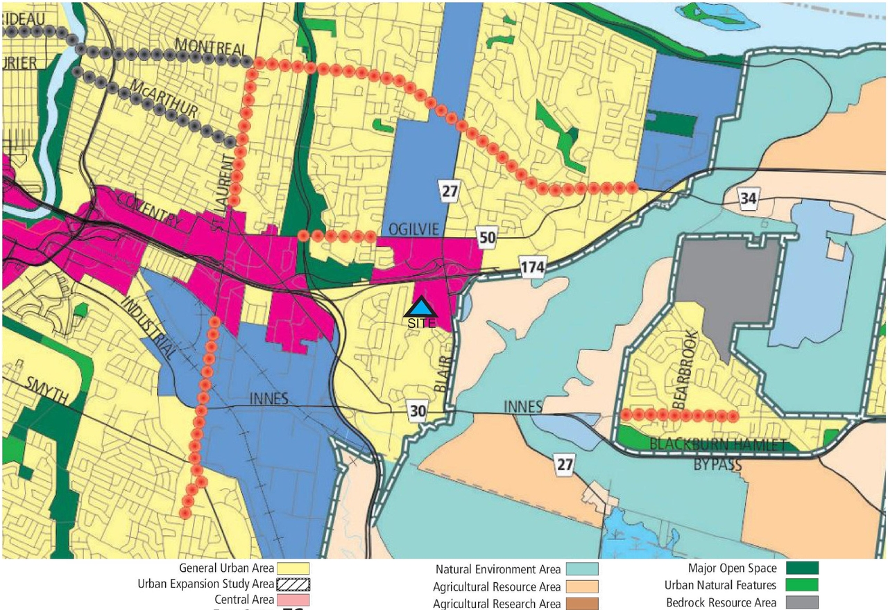 Construction site plan for project from page 6 of the file '2022-05-24 - UDRP Design Presentation - D07-12-22-0084'