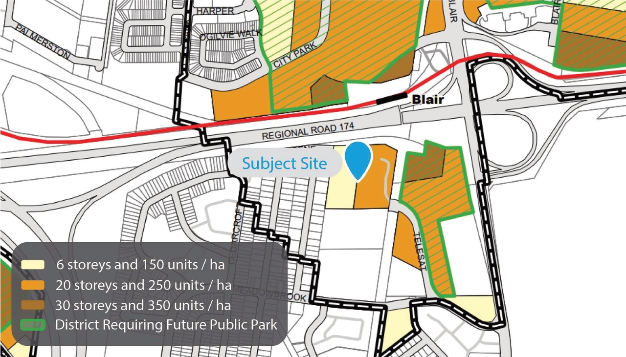 Construction site plan for project from page 8 of the file '2022-05-24 - UDRP Design Presentation - D07-12-22-0084'