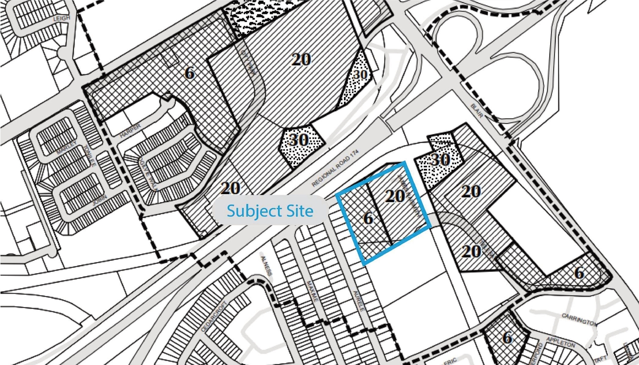 Construction site plan for project from page 9 of the file '2022-05-24 - UDRP Design Presentation - D07-12-22-0084'