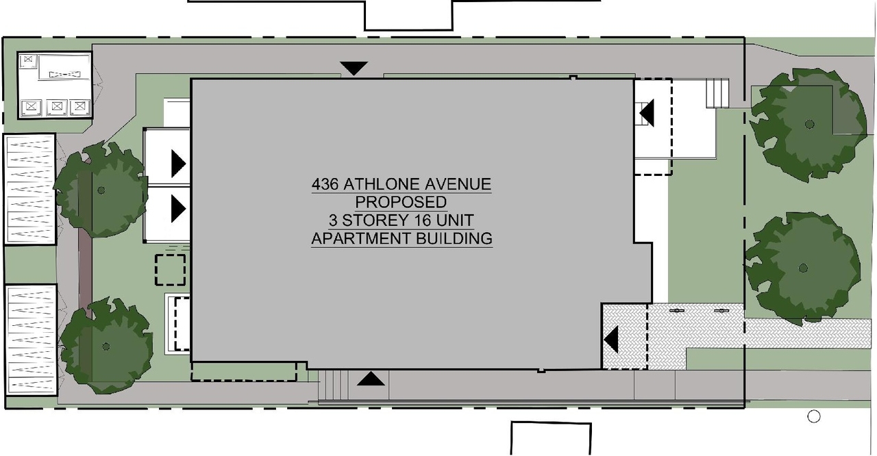 Floor plan for project from page 6 of the file '2022-05-24 - Design Brief - D07-12-22-0086'