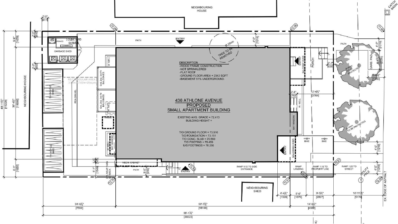 Floor plan for project from page 7 of the file '2022-05-24 - Design Brief - D07-12-22-0086'