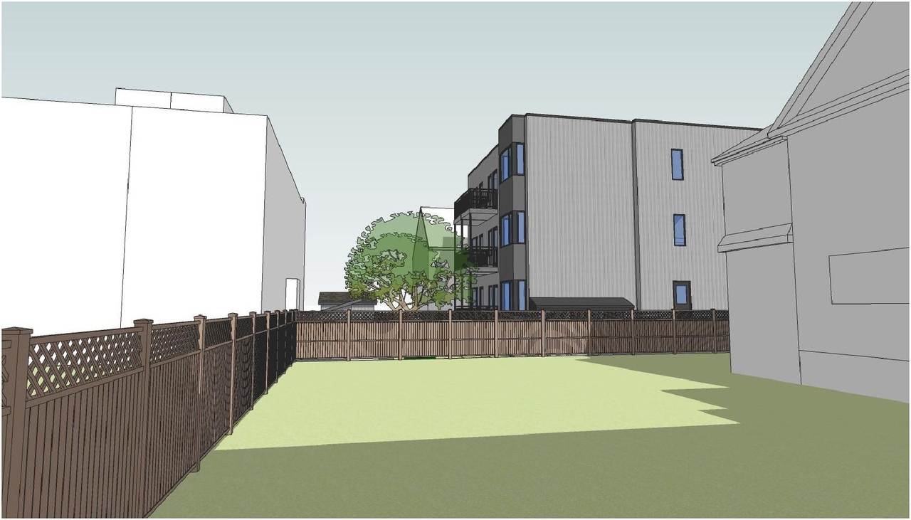 Rendering of building from page 14 of the file '2022-05-24 - Design Brief - D07-12-22-0086'