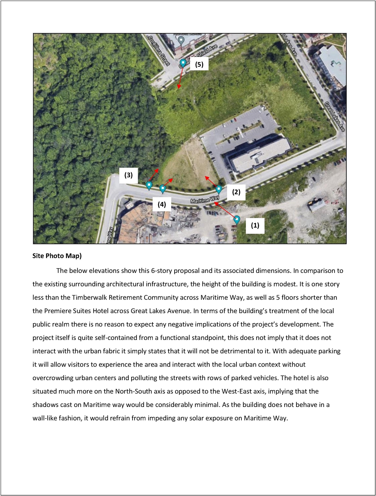 Construction site plan for project from page 6 of the file '2022-06-13 - Urban Design Brief - D07-12-22-0091'