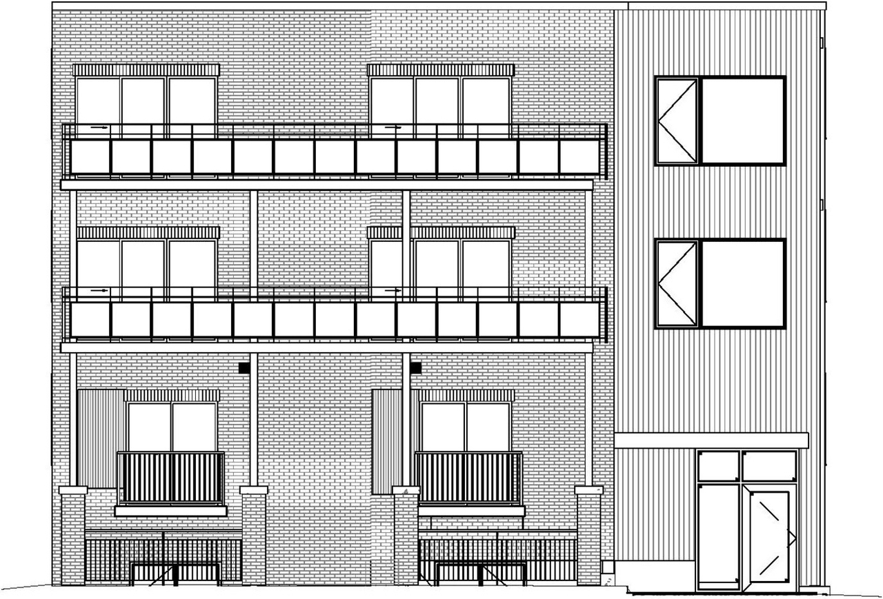 Rendering of building from page 11 of the file '2022-06-03 - Design Brief - D07-12-22-0094'