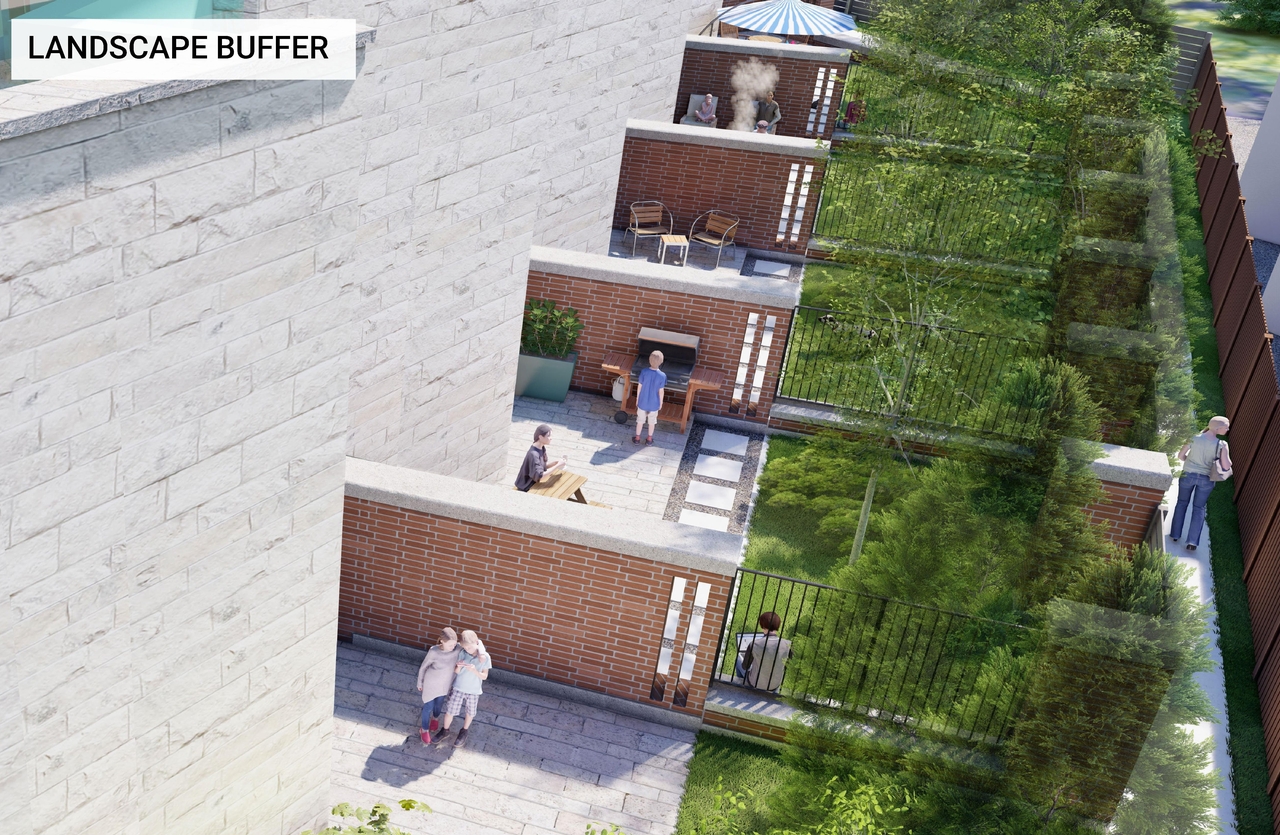 Rendering of building from page 16 of the file '2022-06-16 - Design Views - D07-12-22-0100'