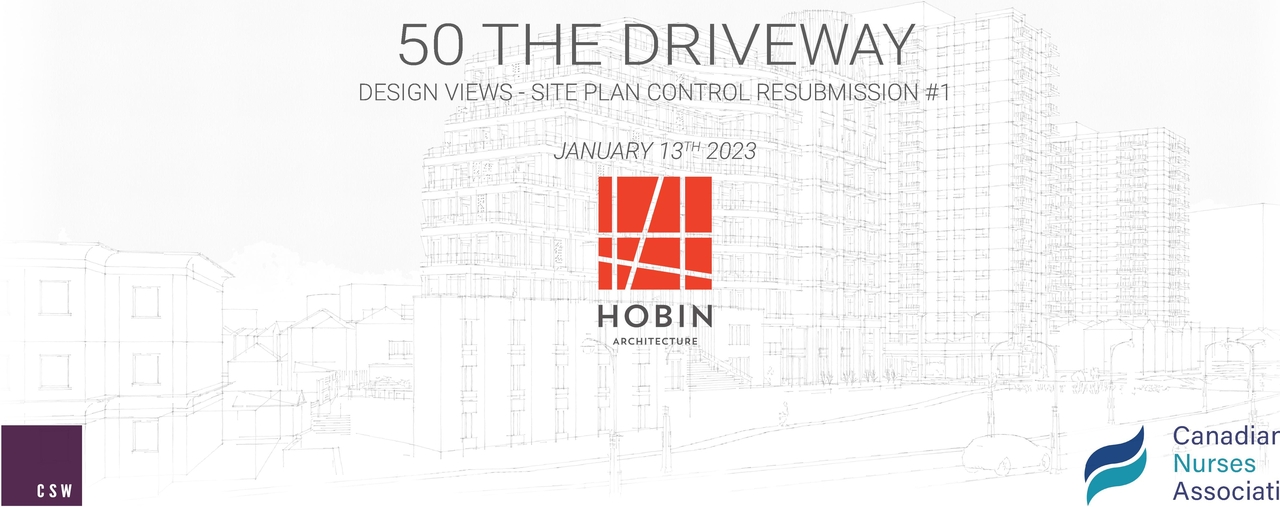 Construction site plan for project from page 1 of the file '2023-01-20 - Design Views - D07-12-22-0100'
