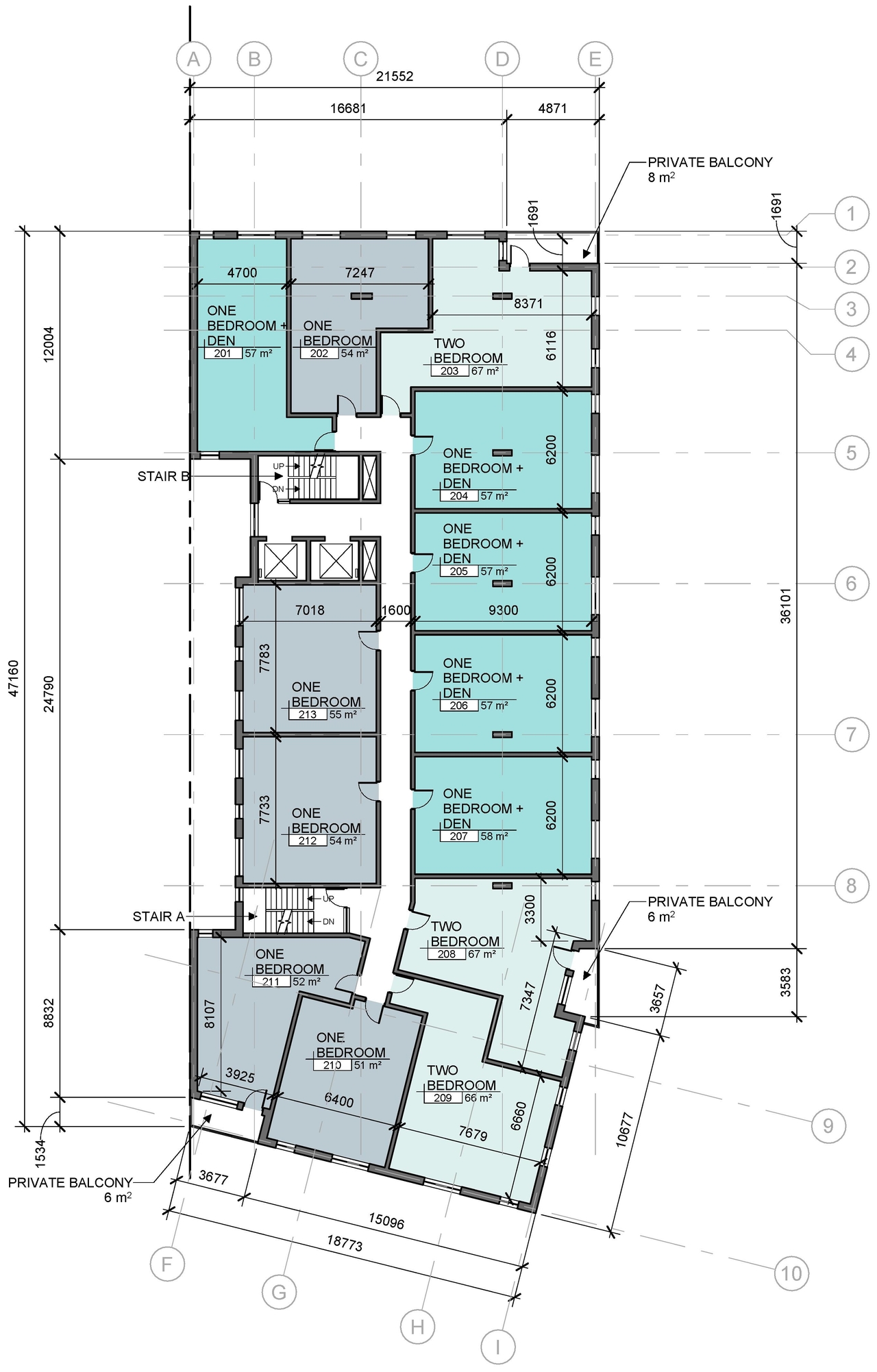 Floor plan for project from page 1 of the file '2023-11-14 - Floor Plans - D07-12-22-0102'