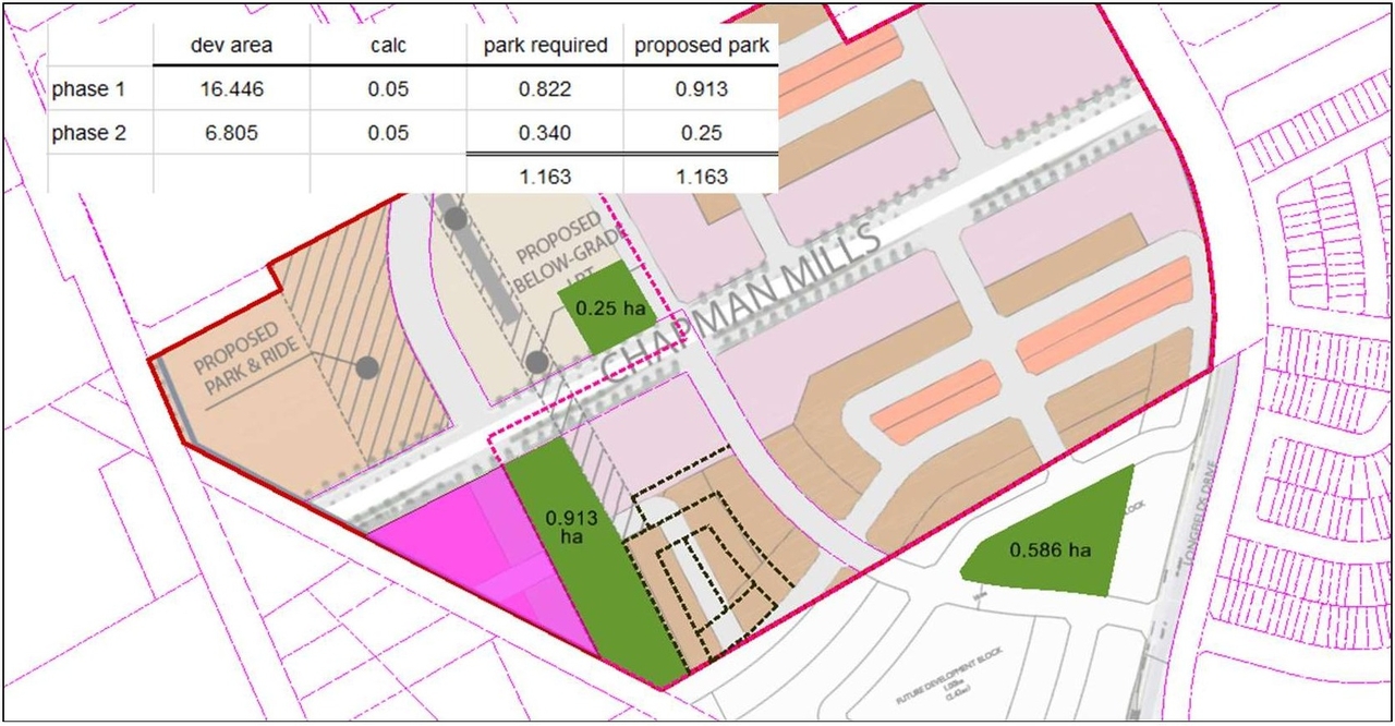 Construction site plan for project from page 37 of the file '2024-04-11 - Design Brief - D07-12-22-0104'