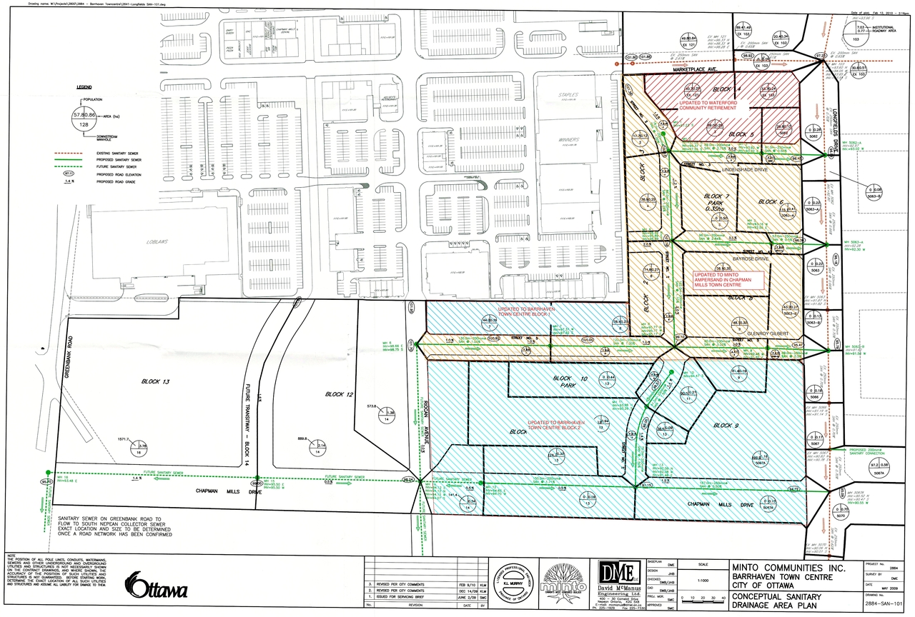 Construction site plan for project from page 64 of the file '2024-04-11 - Design Brief - D07-12-22-0104'