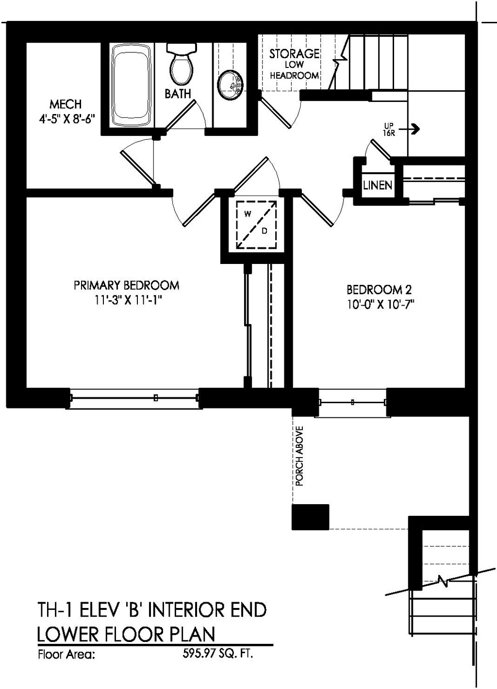 Floor plan for project from page 1 of the file '2022-06-30 - Floor Plans (2) - D07-12-22-0104'