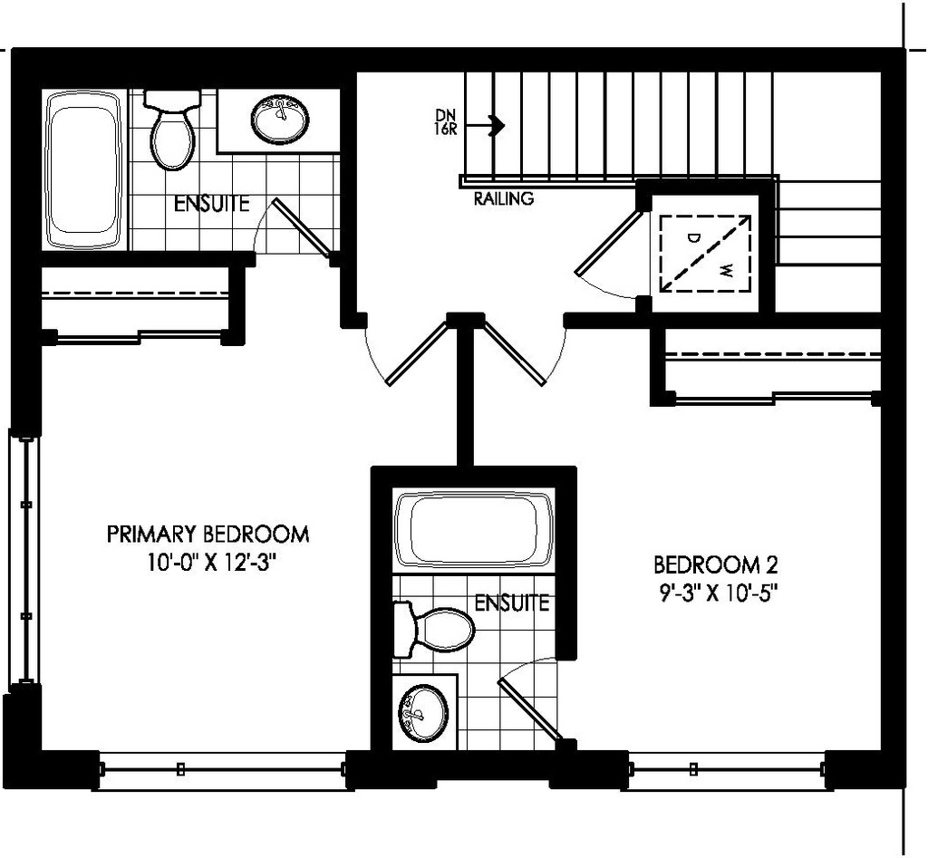 Floor plan for project from page 2 of the file '2022-06-30 - Floor Plans - D07-12-22-0104'