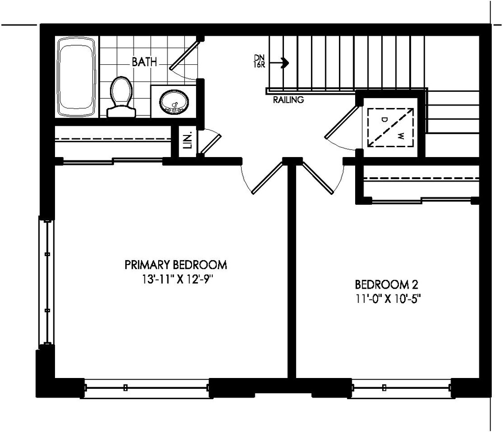 Floor plan for project from page 2 of the file '2022-06-30 - Floor Plans - D07-12-22-0104'