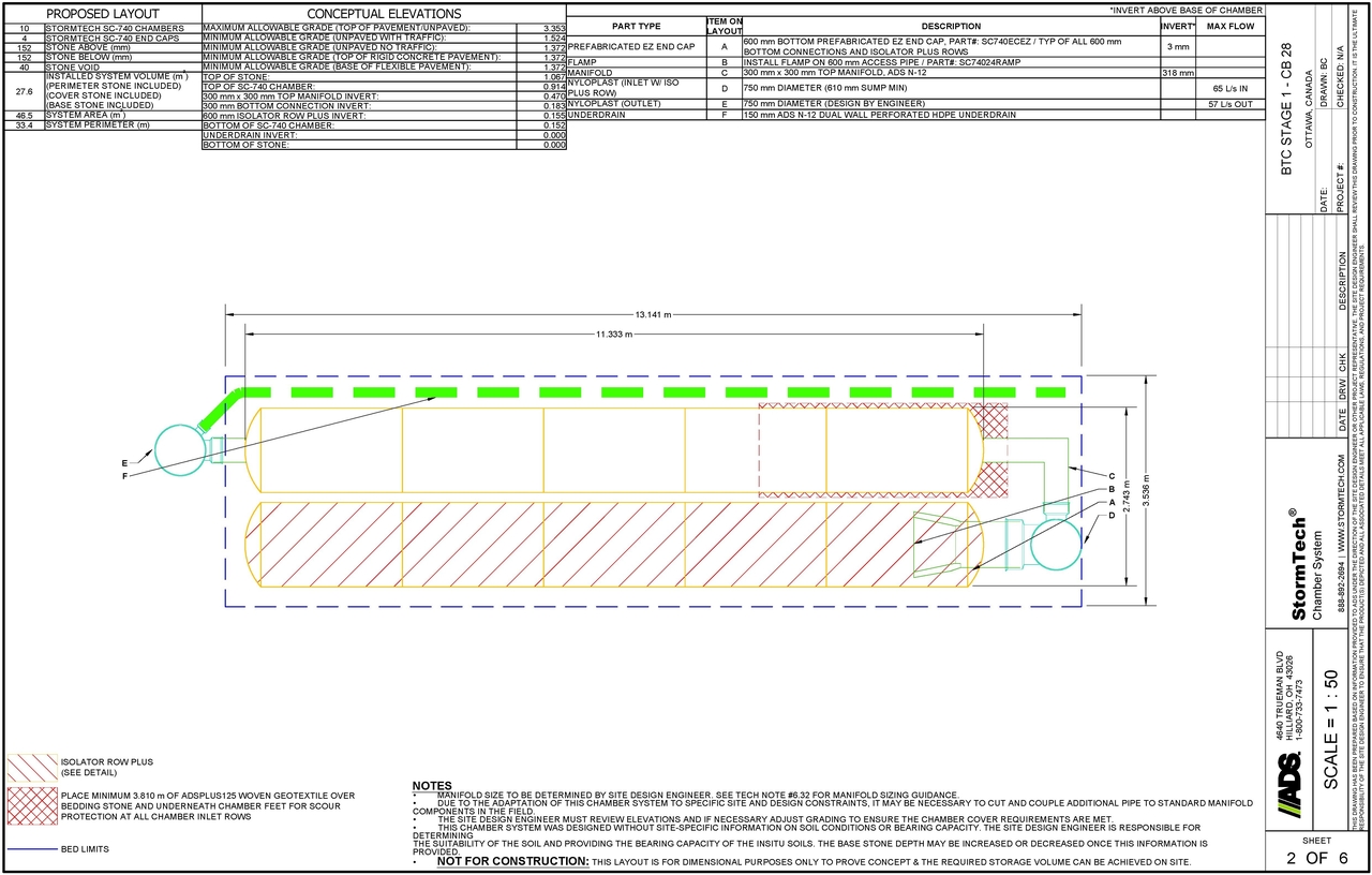 Construction site plan for project from page 95 of the file '2022-06-30 - Design Brief - D07-12-22-0104'