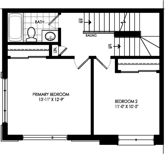Floor plan for project from page 2 of the file '2022-06-30 - Floor Plans Rooftop Terrace - D07-12-22-0104'