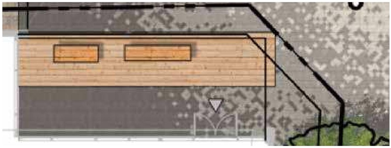 Rendering of building from page 13 of the file '2022-12-14 - Design Brief - D07-12-22-0105'