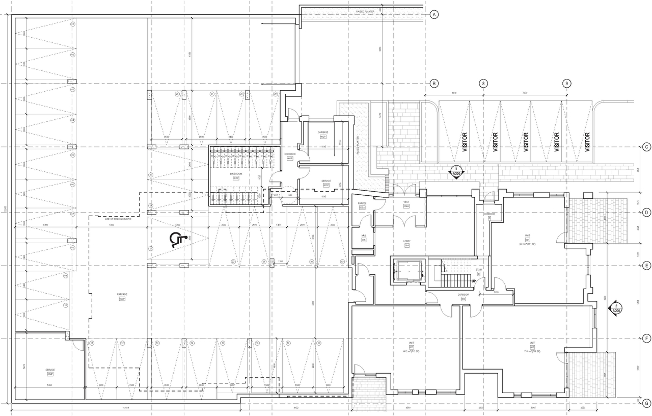 Floor plan for project from page 16 of the file '25-07-22 - Design Brief - D07-12-22-0114'