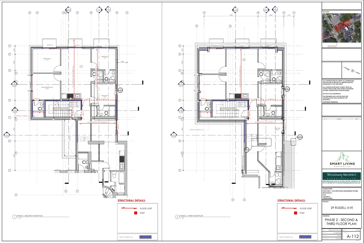 Floor plan for project from page 3 of the file '2023-10-18 - Phase 2 Fire Rating Plans and Floor Plans - D07-12-22-0115'