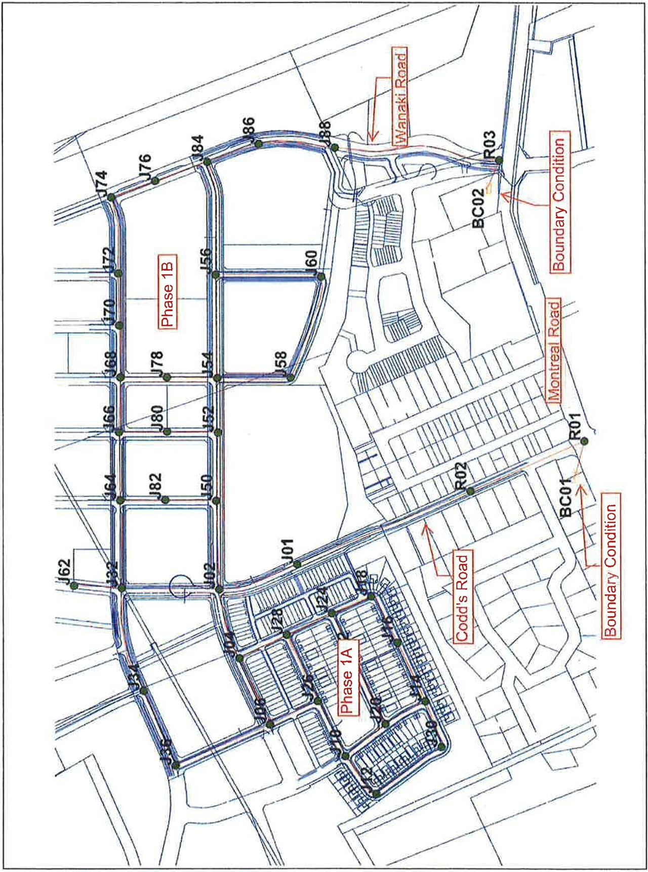 Construction site plan for project from page 41 of the file '2022-08-16 - Design Brief - D07-12-22-0122'