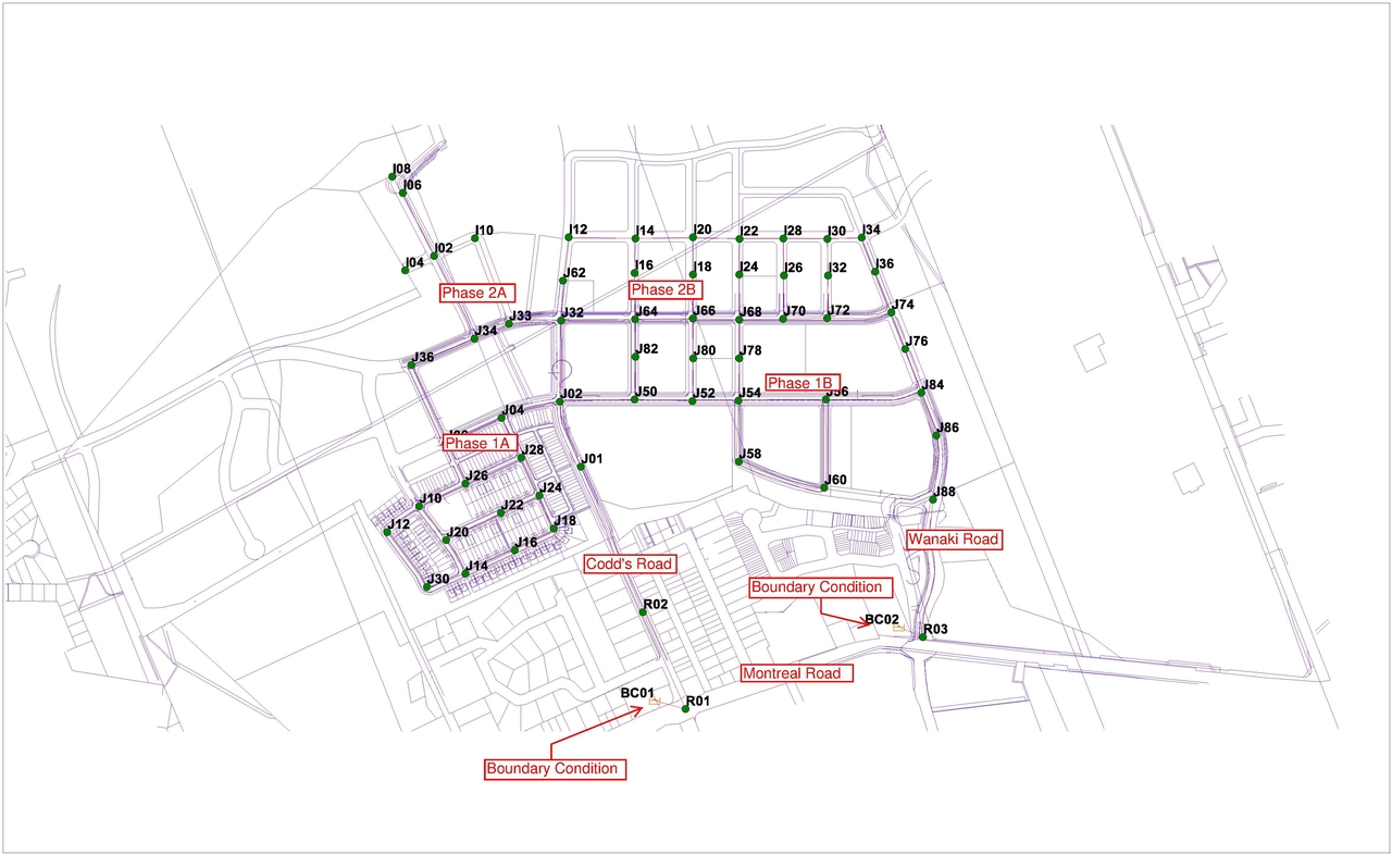 Construction site plan for project from page 61 of the file '2022-08-16 - Design Brief - D07-12-22-0122'
