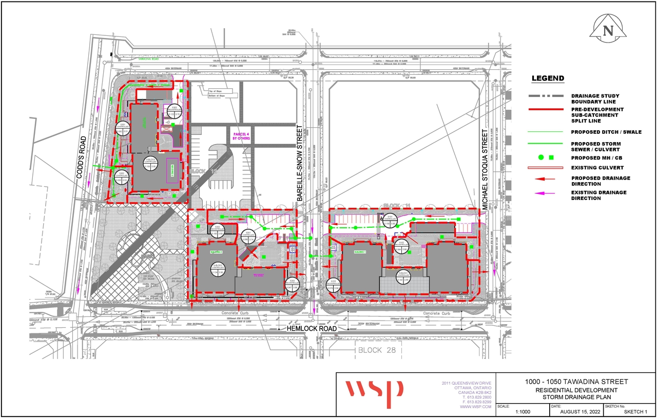 Construction site plan for project from page 89 of the file '2022-08-16 - Design Brief - D07-12-22-0122'