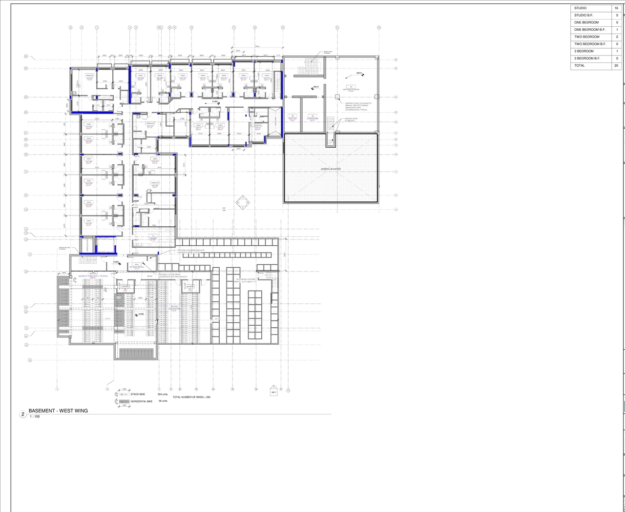 Floor plan for project from page 1 of the file '2023-03-30 - Floor Plans - D07-12-22-0124'