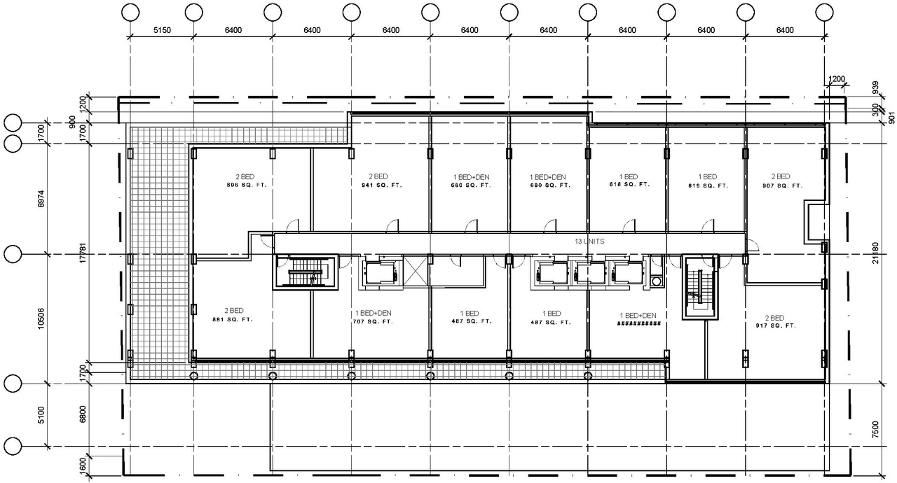 Floor plan for project from page 12 of the file '2022-11-01 - Formal UDRP Presentation - D07-12-22-0128'