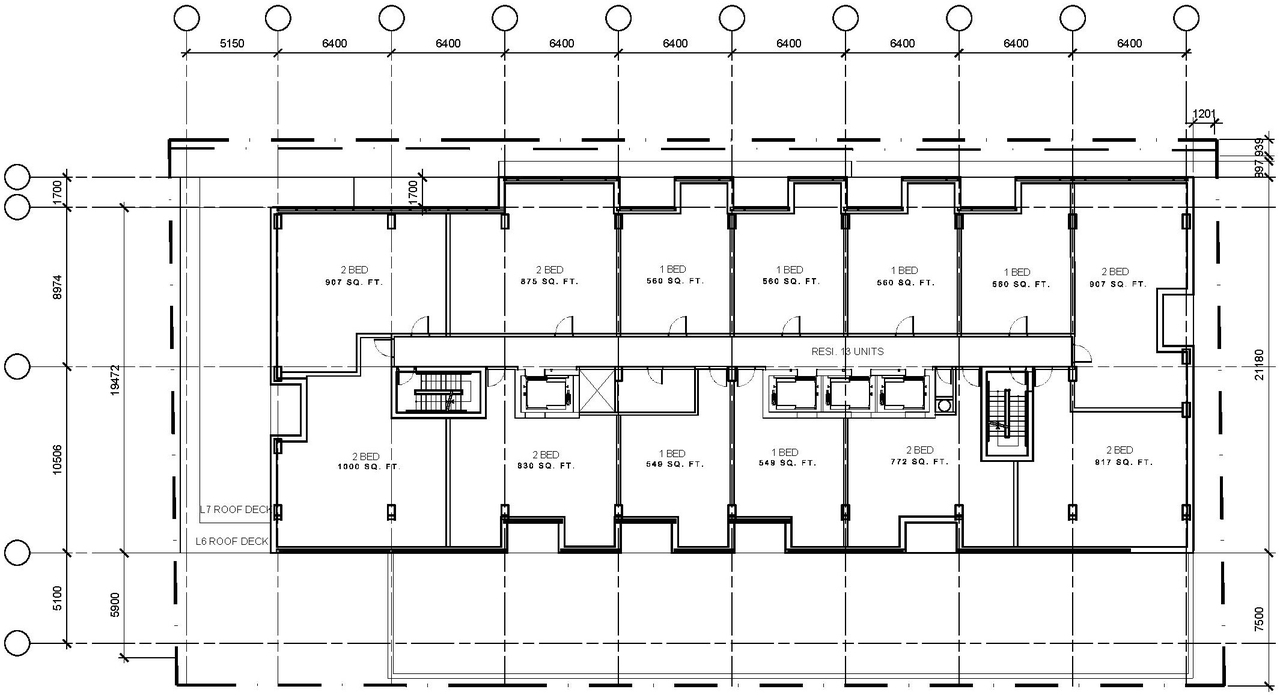 Floor plan for project from page 12 of the file '2022-11-01 - Formal UDRP Presentation - D07-12-22-0128'
