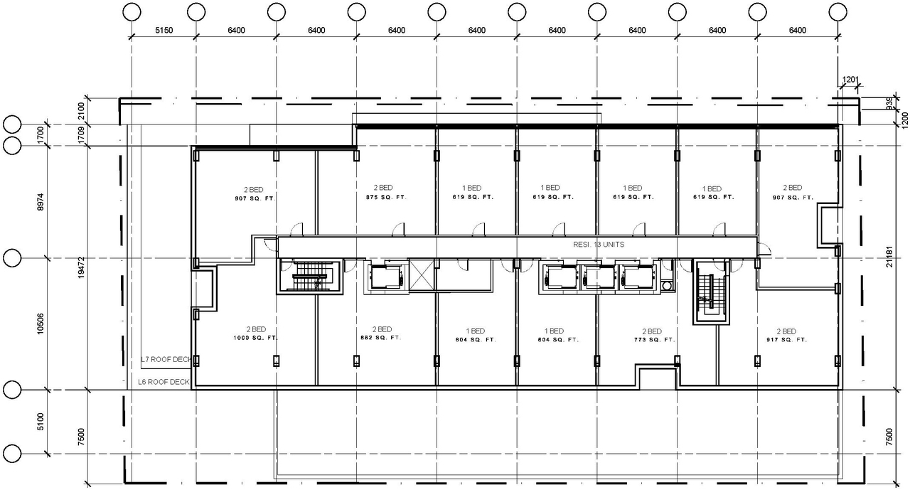 Floor plan for project from page 13 of the file '2022-11-01 - Formal UDRP Presentation - D07-12-22-0128'