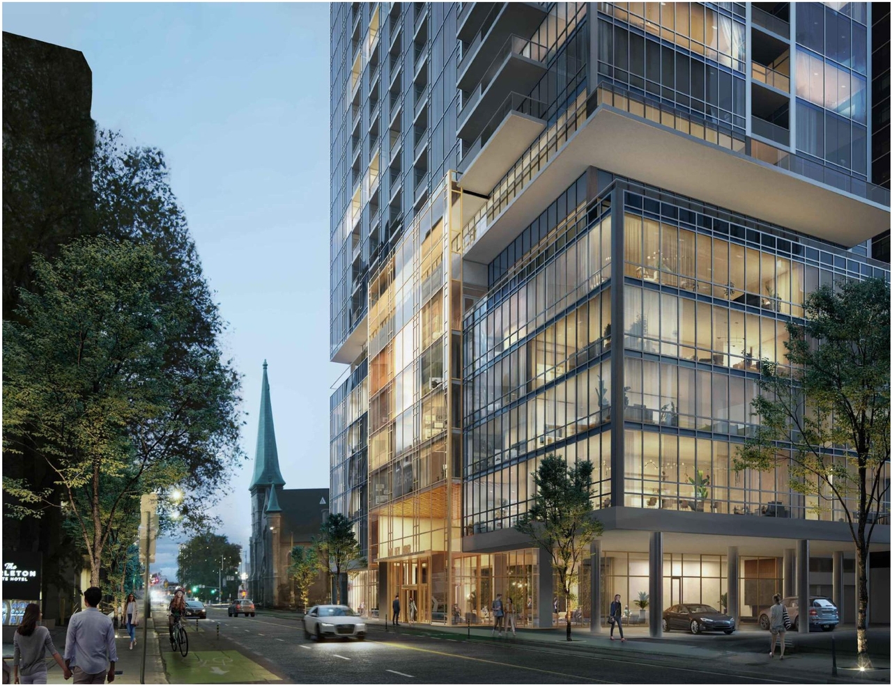 Rendering of building from page 21 of the file '2022-11-01 - Formal UDRP Presentation - D07-12-22-0128'