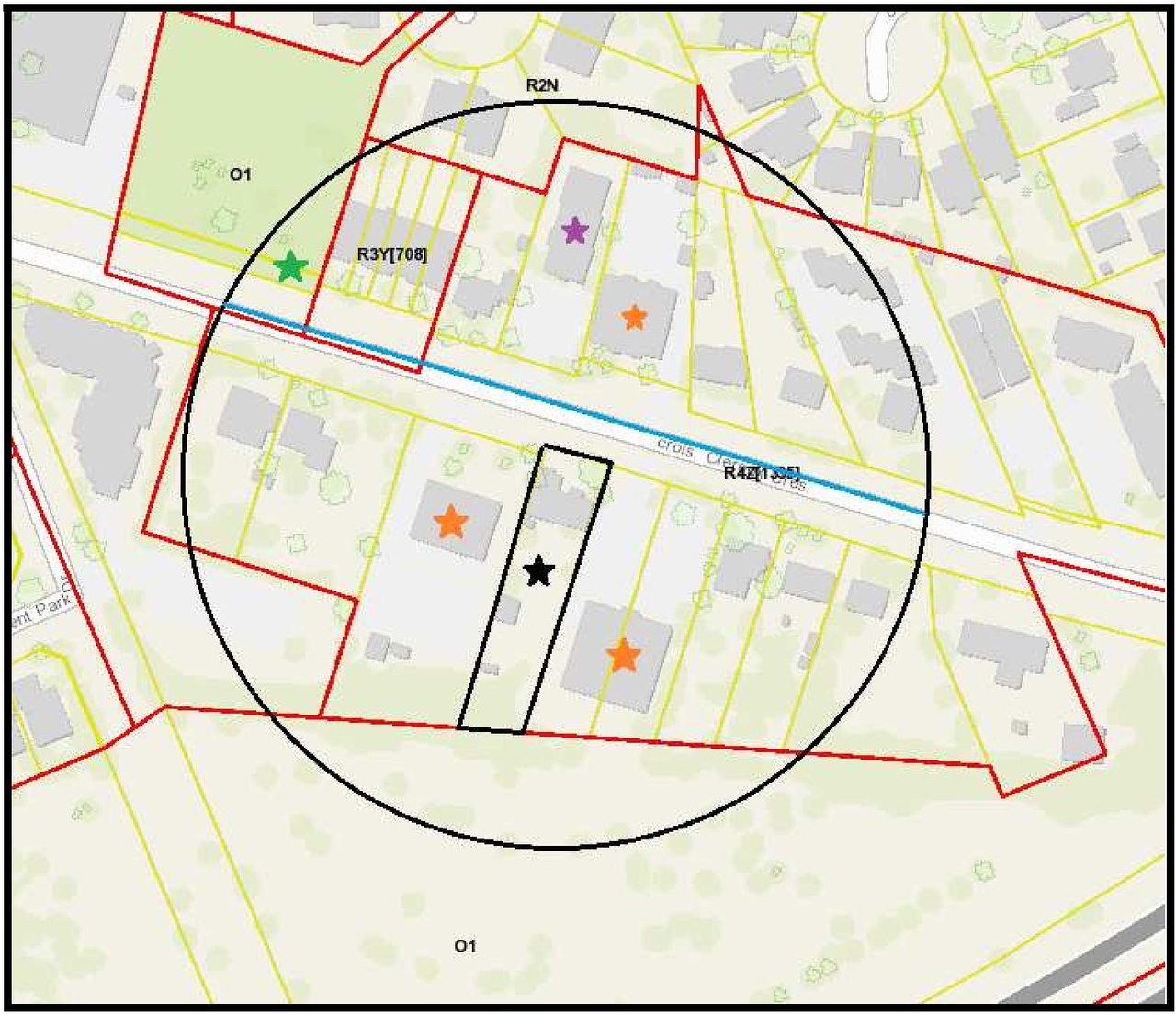 Construction site plan for project from page 5 of the file '2022-10-11 - Design Brief - D07-12-22-0144'
