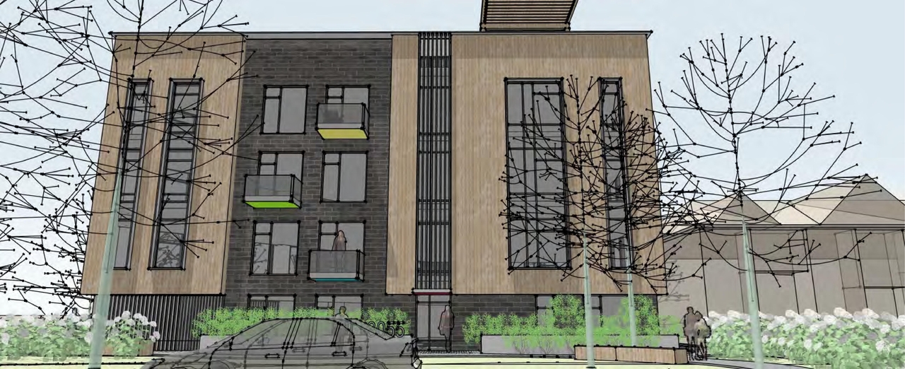 Rendering of building from page 2 of the file '2025-06-19 - Renderings - D07-12-22-0147'