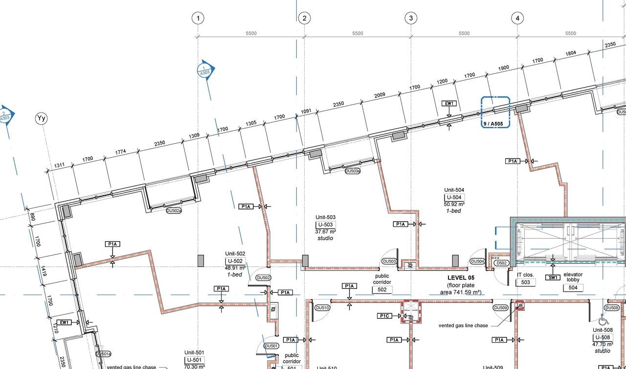 Construction site plan for project from page 7 of the file '2025-09-25 - Floor Plan - D07-12-22-0152'