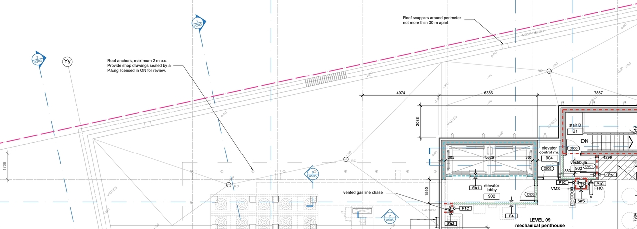 Construction site plan for project from page 9 of the file '2025-07-14 - Floor Plan L2 - D07-12-22-0152'